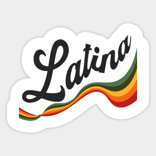 Latina Pride Sticker